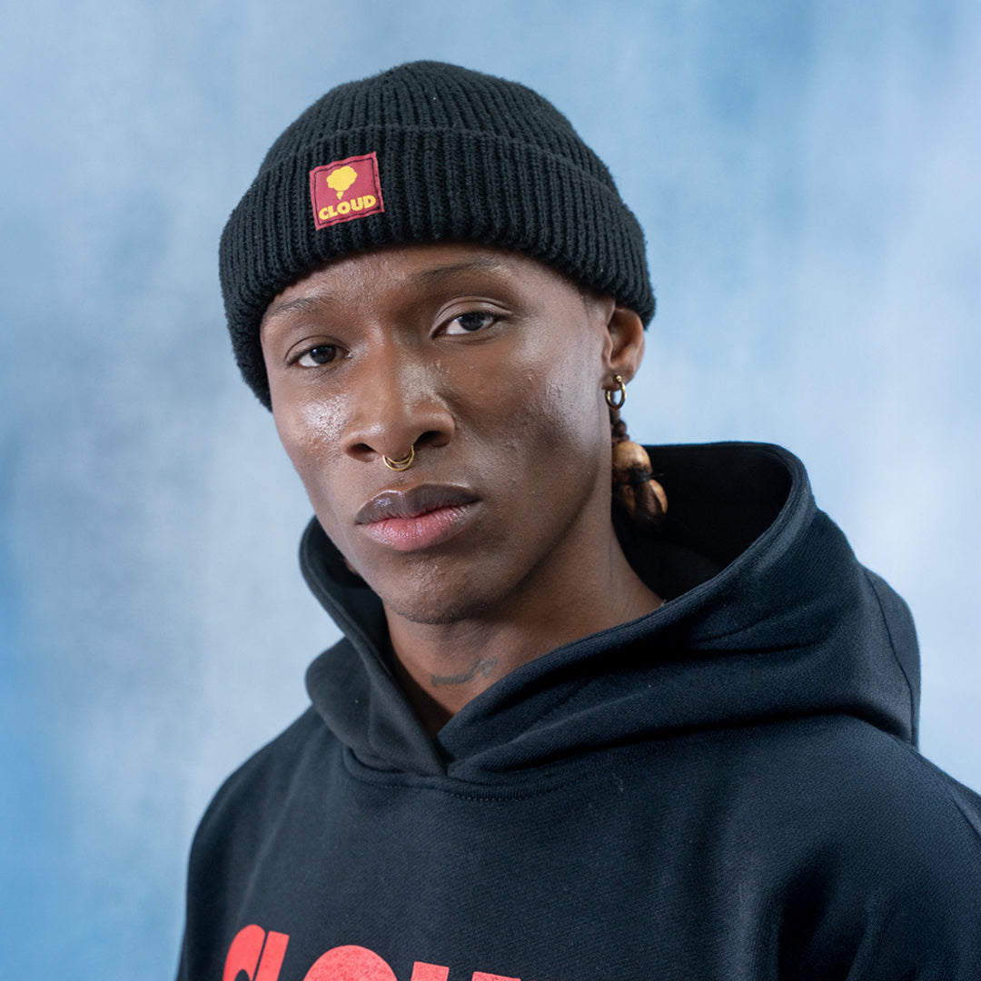 Cuffed Beanie negro (PREVENTA)