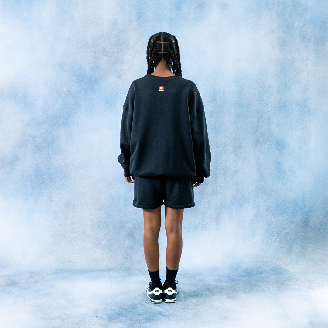 Crew neck BLOCK negro