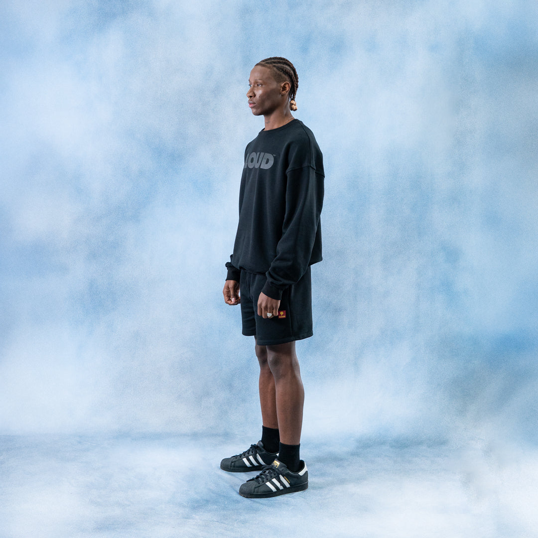 Crew neck BLOCK negro