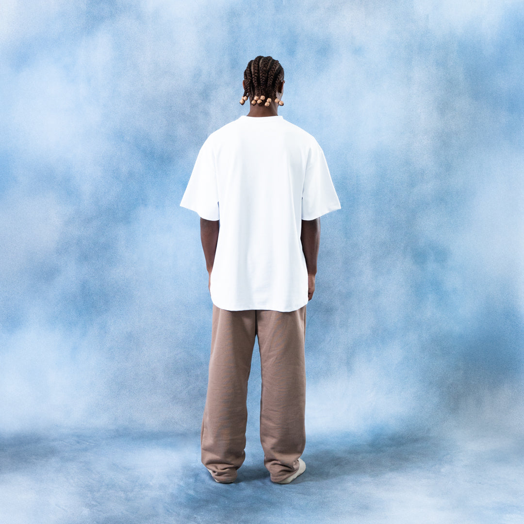 Jogger mocca wide leg