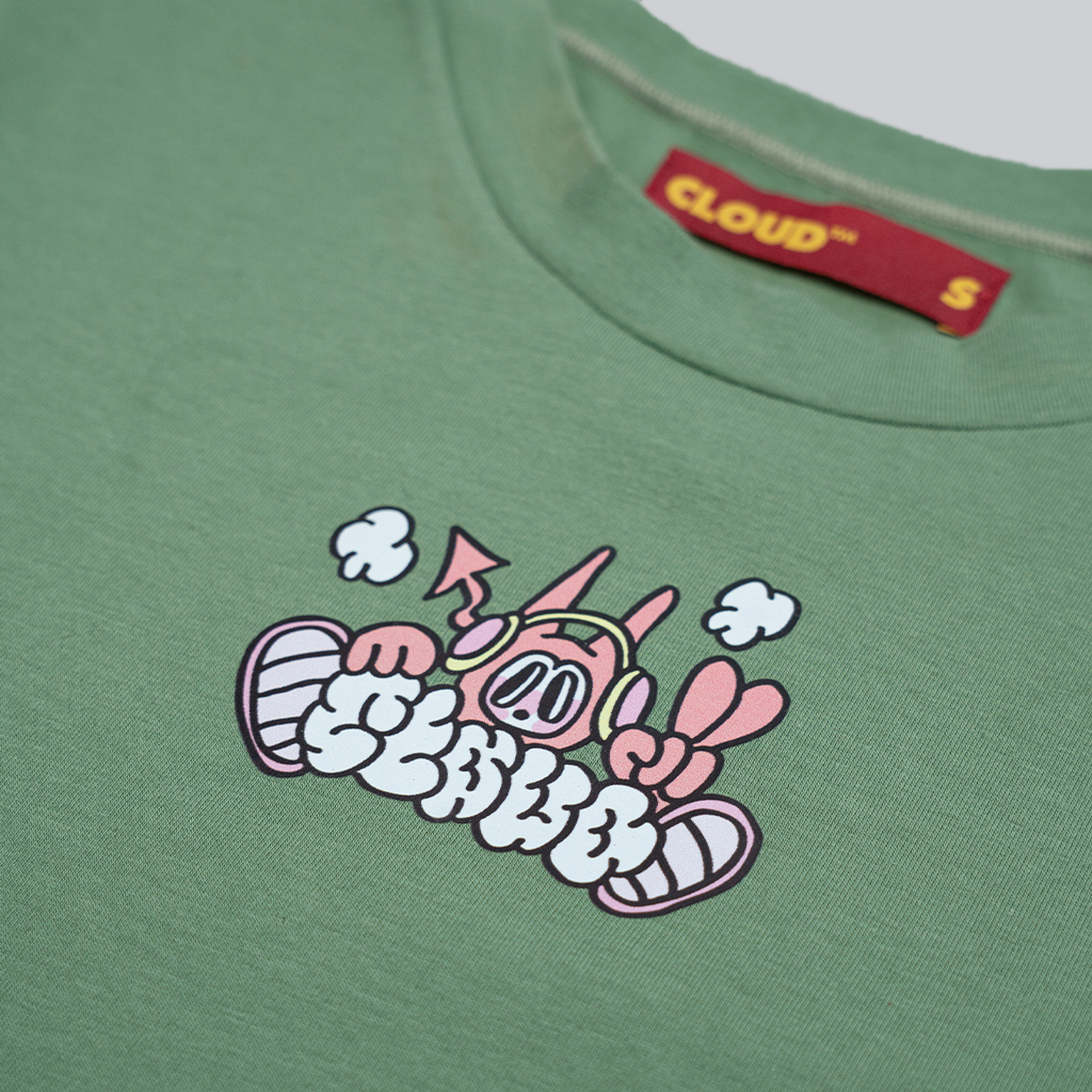 Baby tee verde