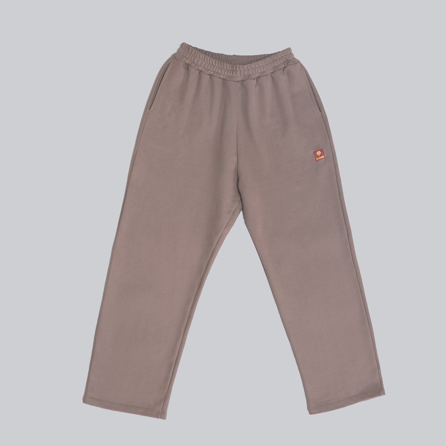 Jogger mocca wide leg