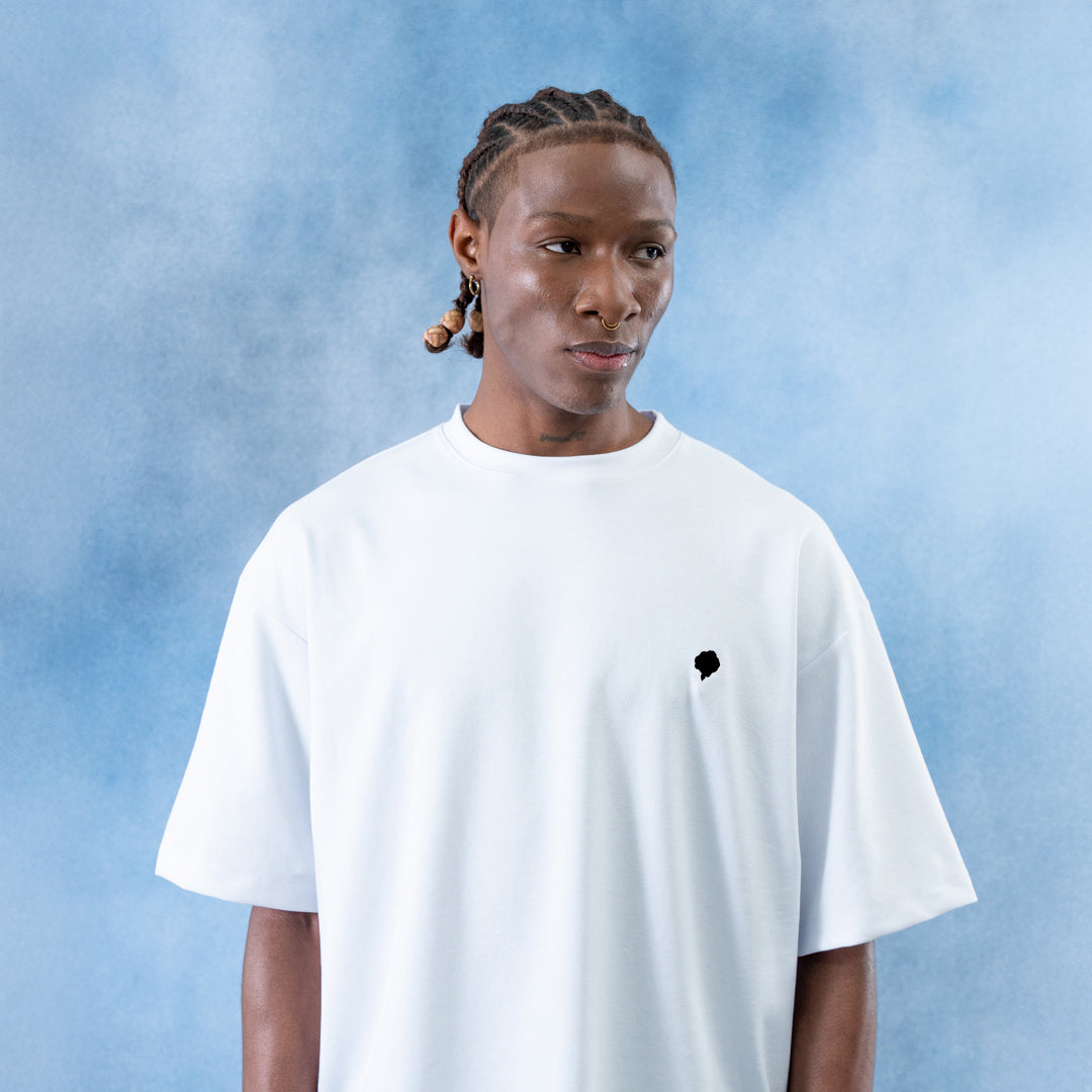 Camiseta bordada blanca