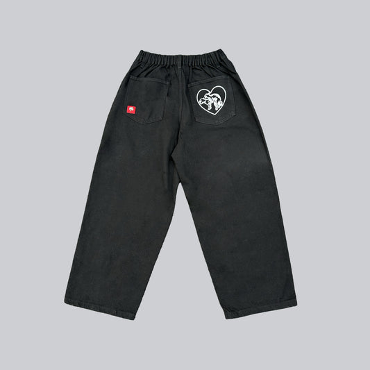Pantalón cariñito negro (Preventa)
