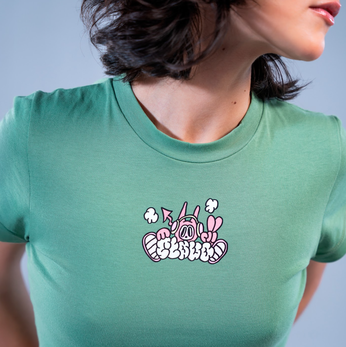 Baby tee verde