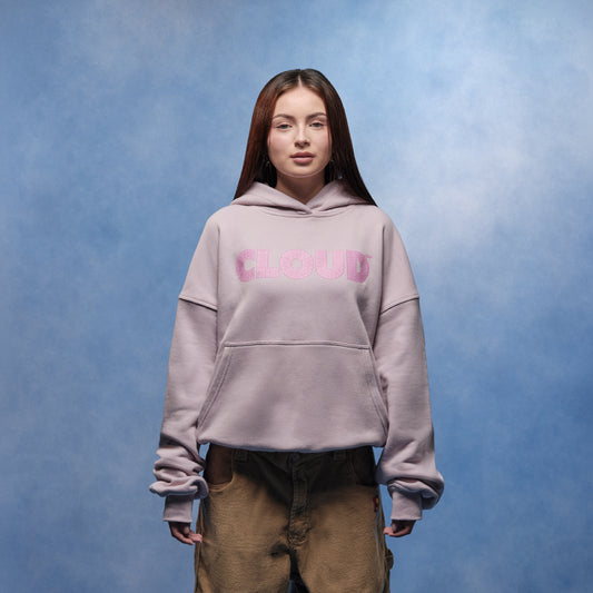 Hoodie rosas cloud