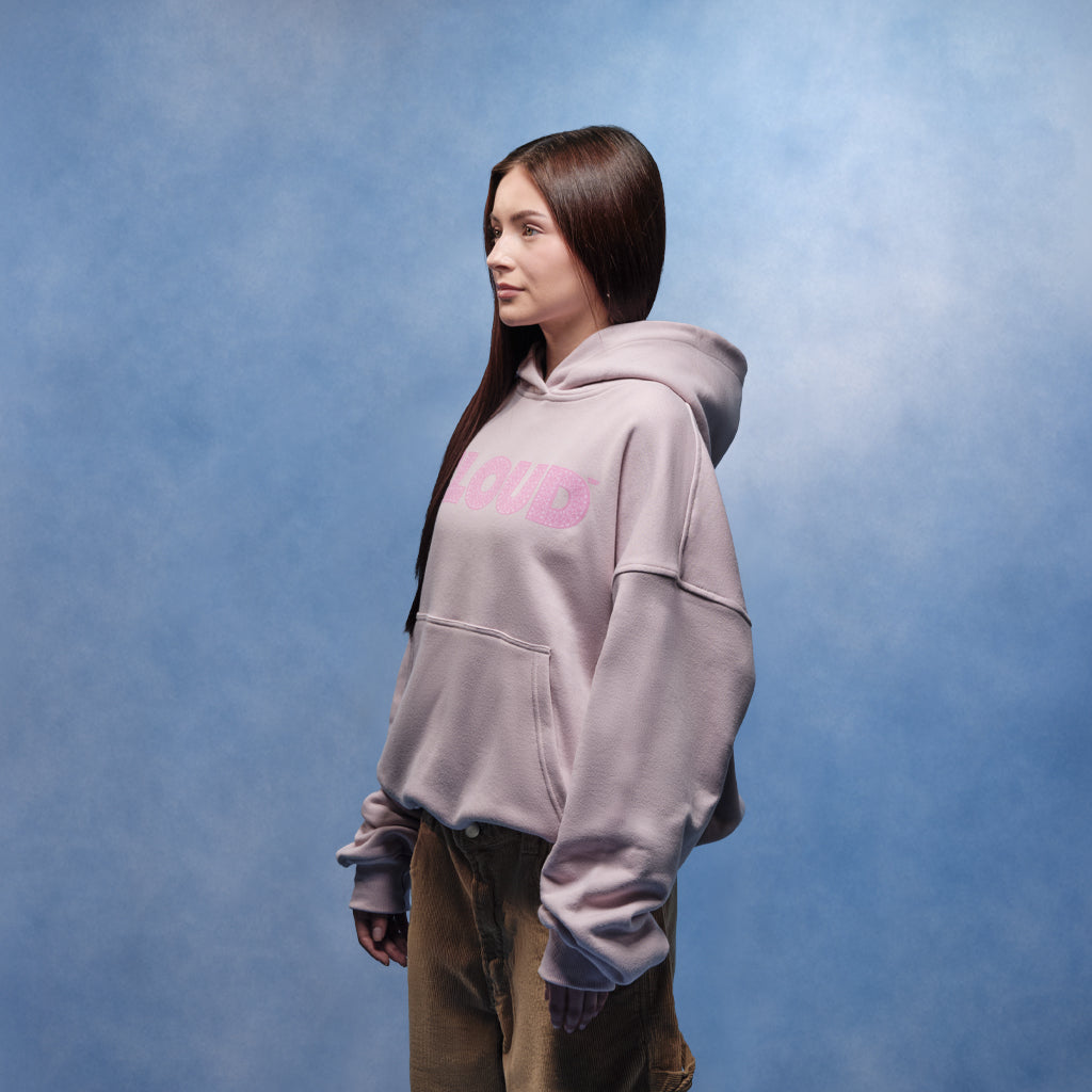 Hoodie rosas cloud