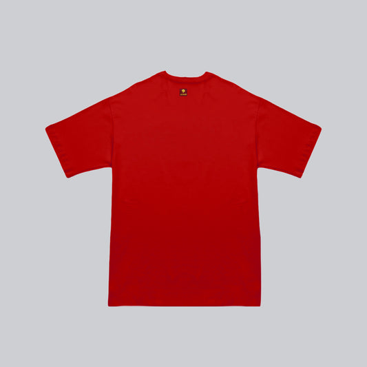 Camiseta colombiano triste roja
