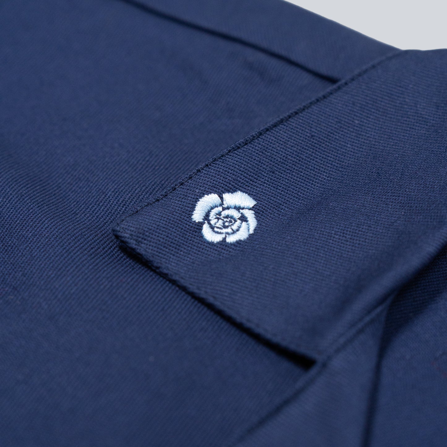Camisa de botones nube azul