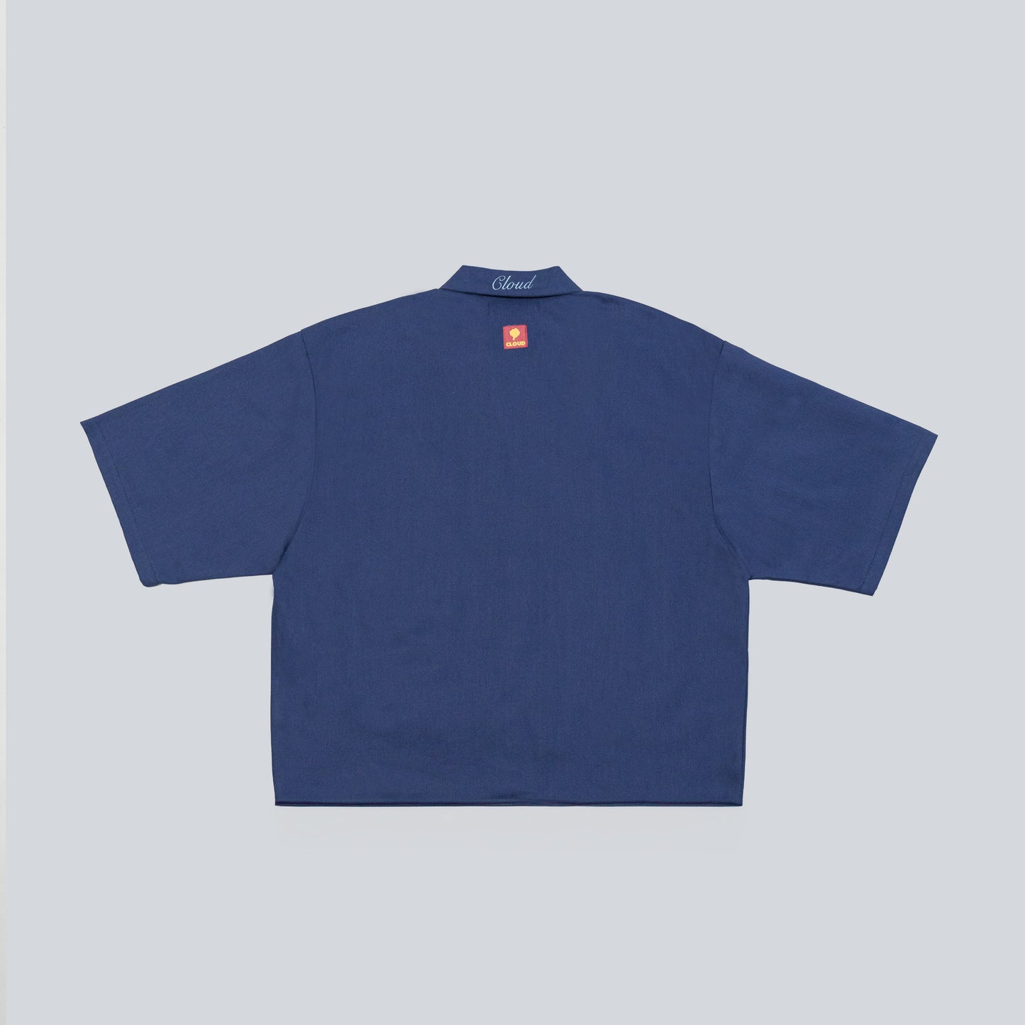 Camisa de botones nube azul