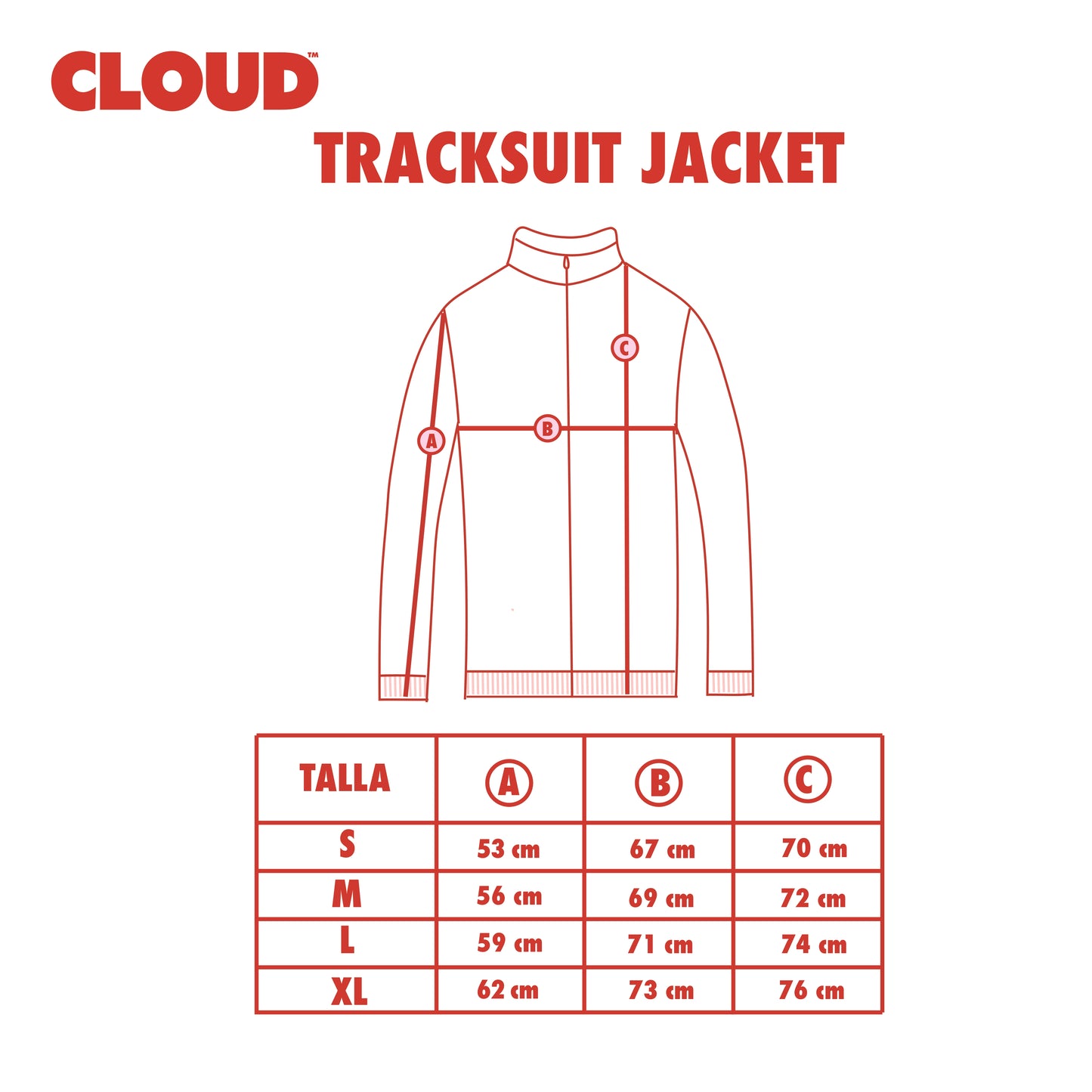 Tracksuit Jacket CLOUD
