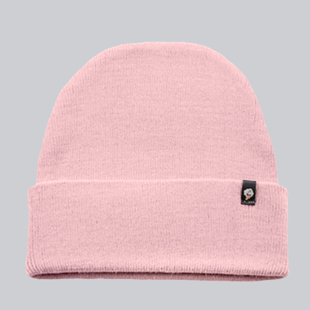 Beanie rosa clásico