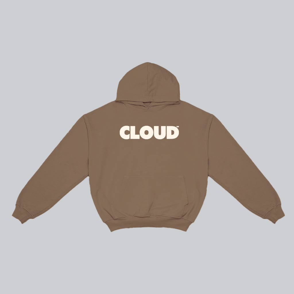 Hoodie BLOCK mocca