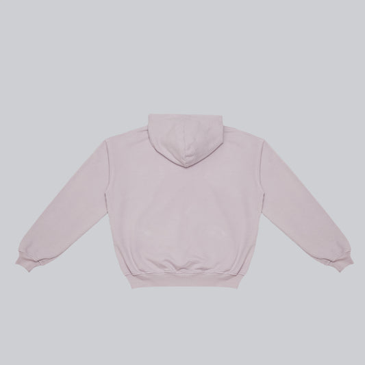 Hoodie rosa bordado