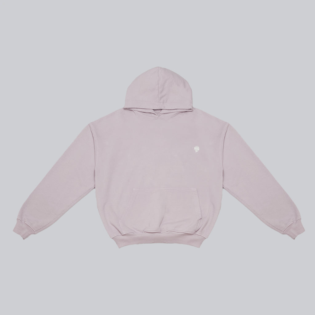 Hoodie rosa bordado