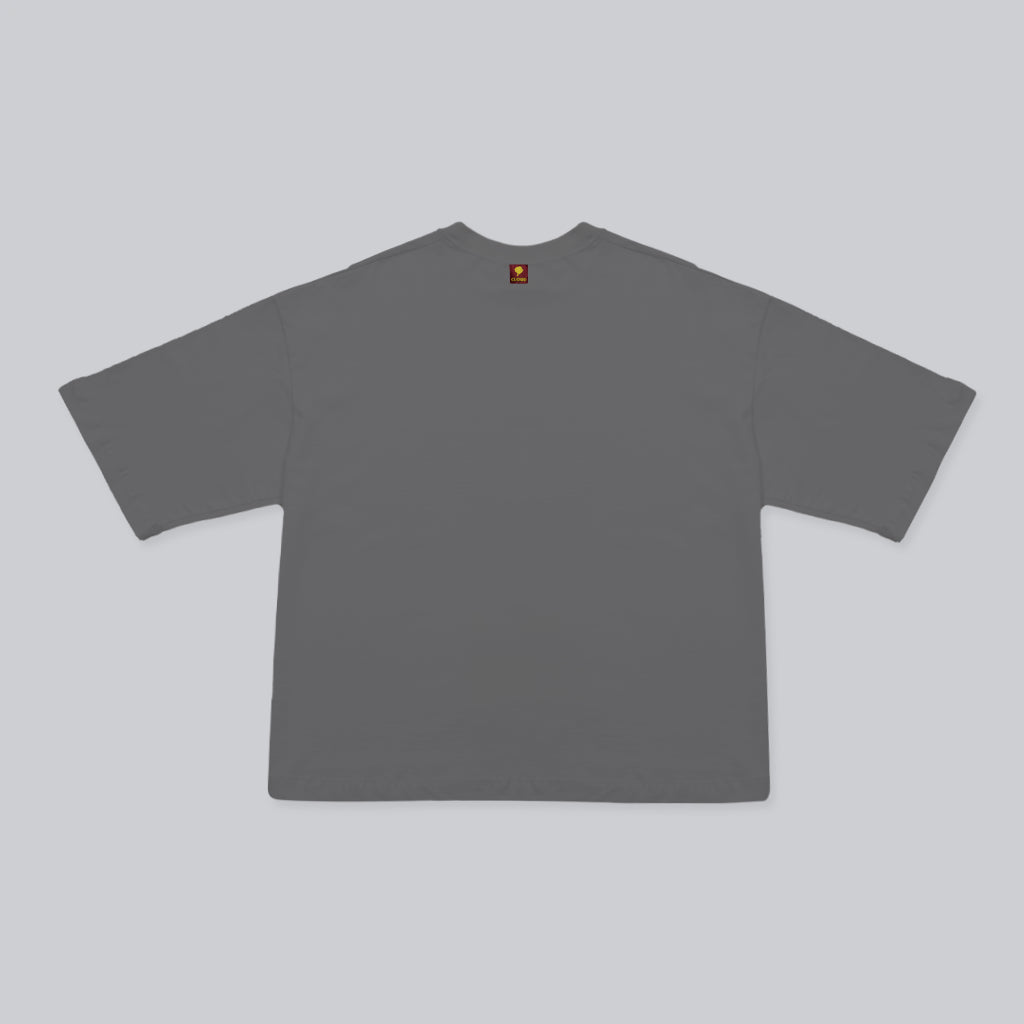 Camiseta BLOCK gris sobre gris