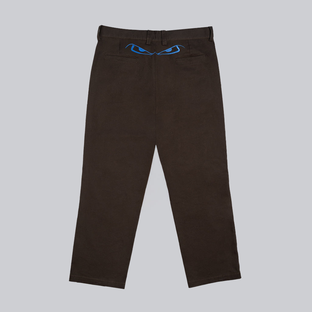 Pantalón vigilante café