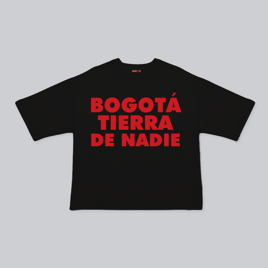 Bogotá Tierra de Nadie Tee Negra
