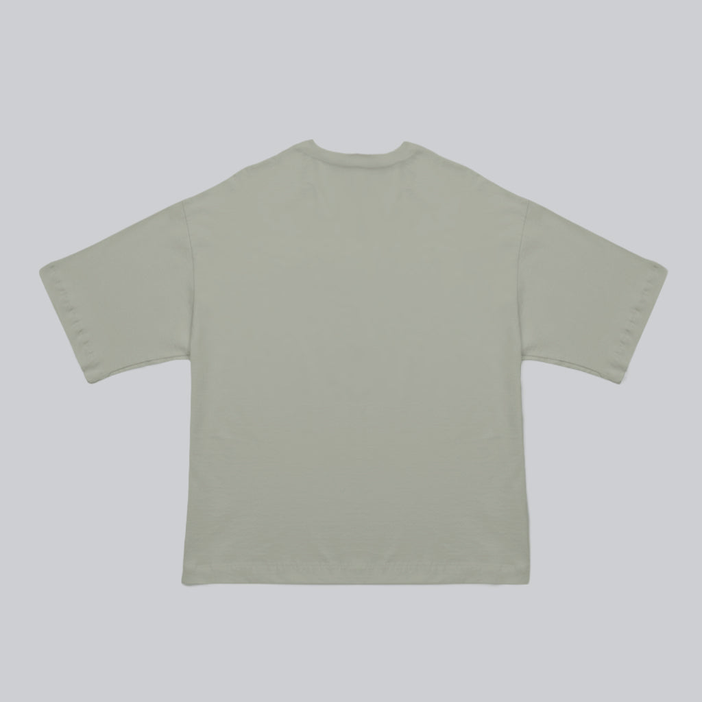 Camiseta BLOCK verde sobre verde