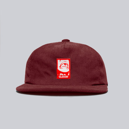 Gorra ojo vinotinto