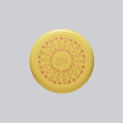 Frisbee caramelo