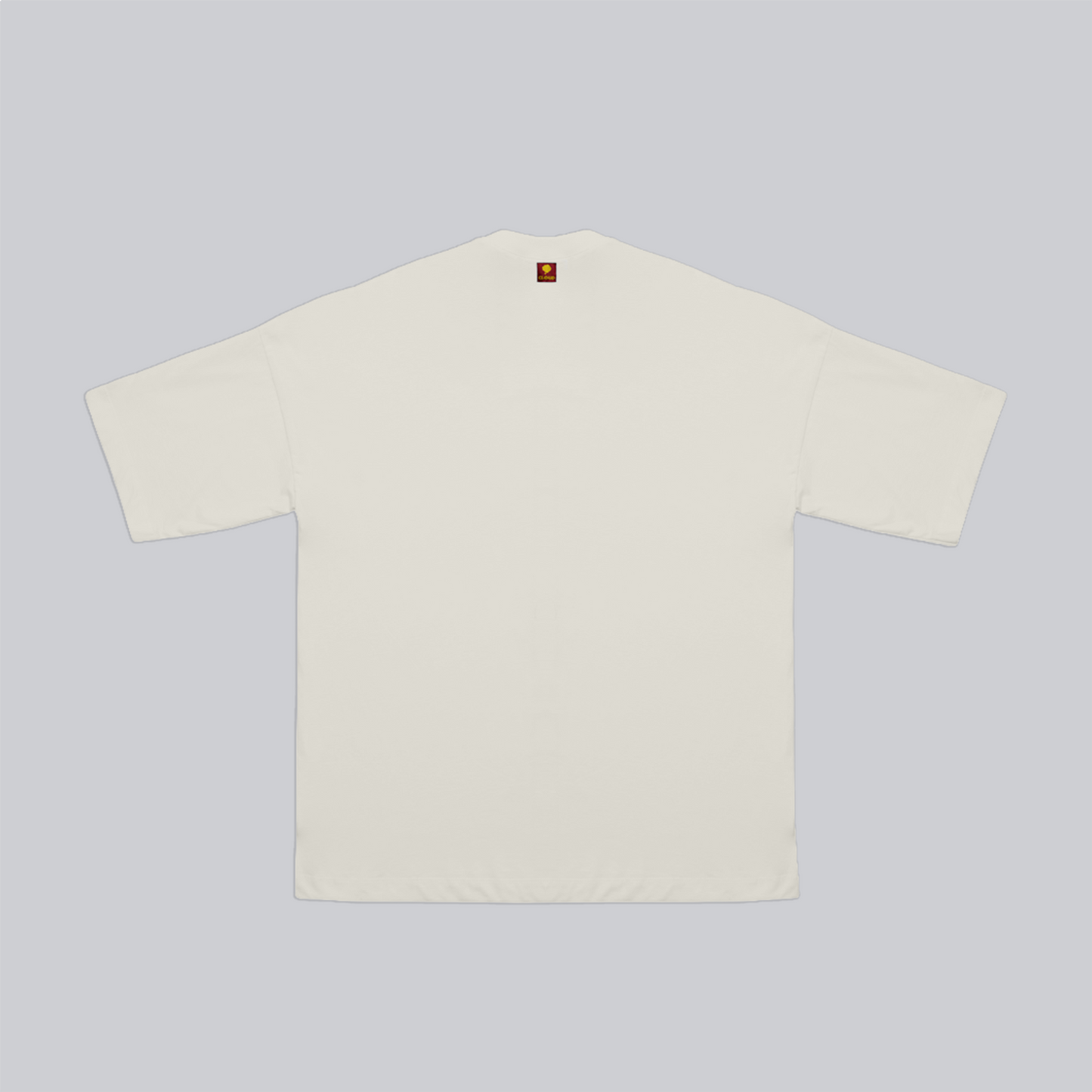 Camiseta nube marfil