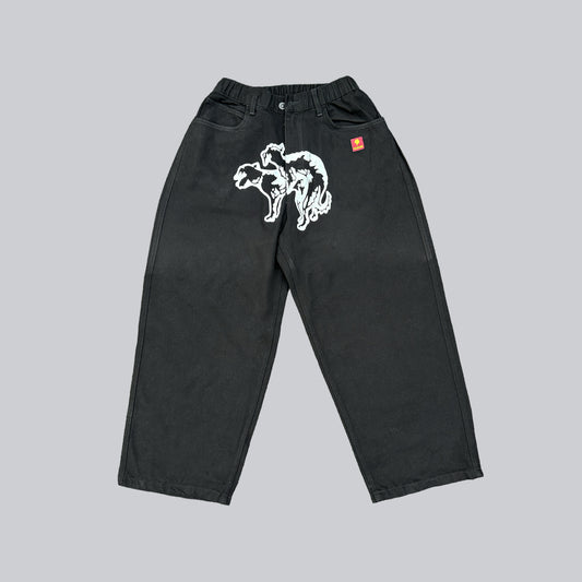 Pantalón cariñito negro (Preventa)