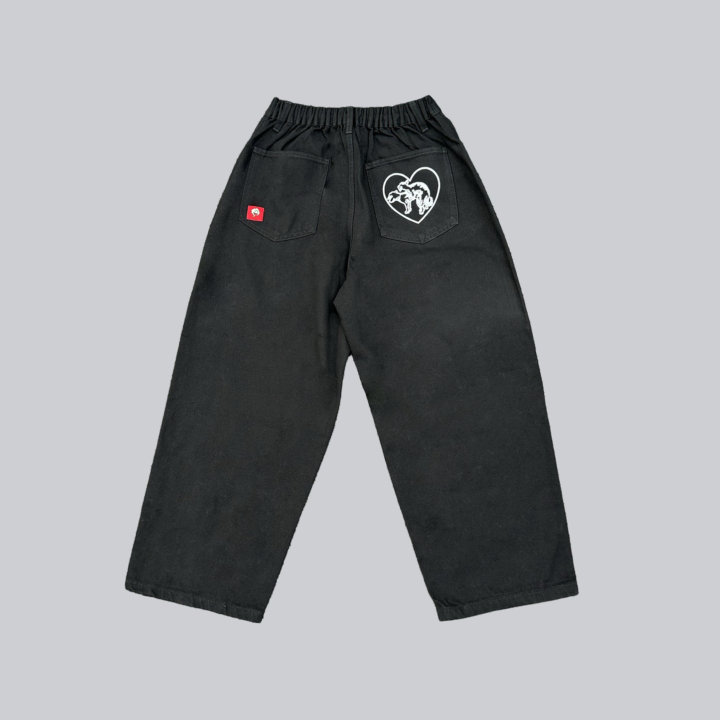 Pantalón cariñito negro (Preventa)