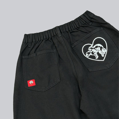 Pantalón cariñito negro (Preventa)