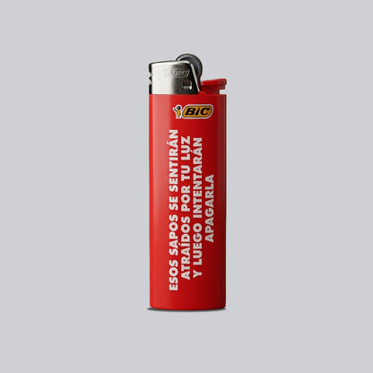 Encendedor Maxi BIC: Estos sapos
