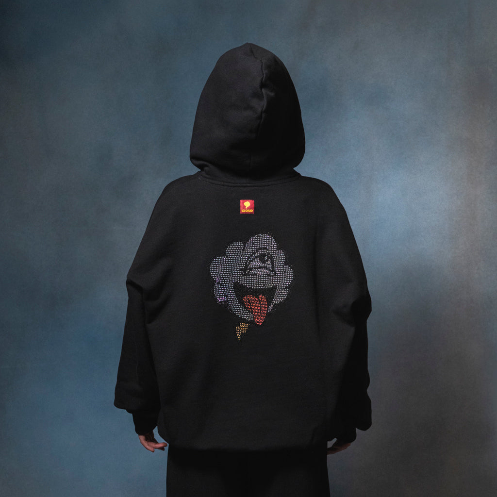 Hoodie nube bling