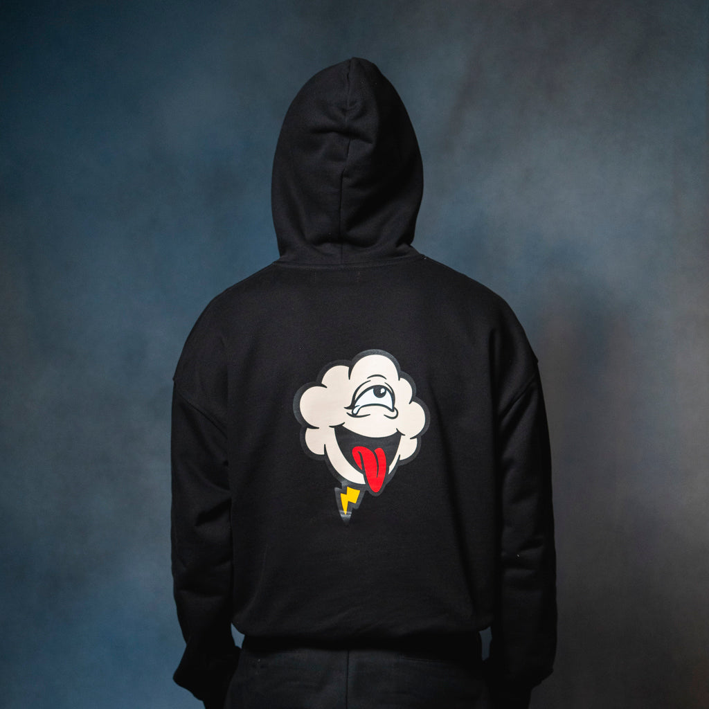 Hoodie nube negro