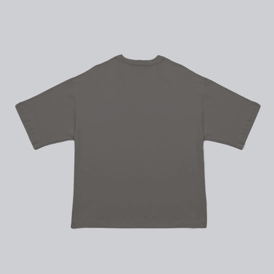Camiseta básica gris