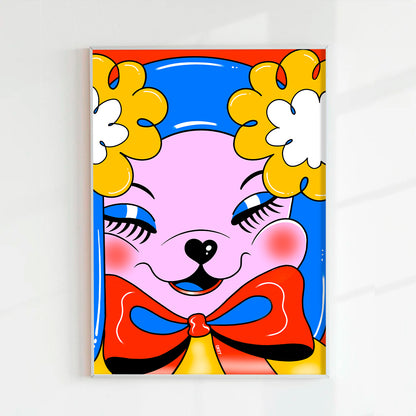 Print Oki (Seriado y firmado por artista)