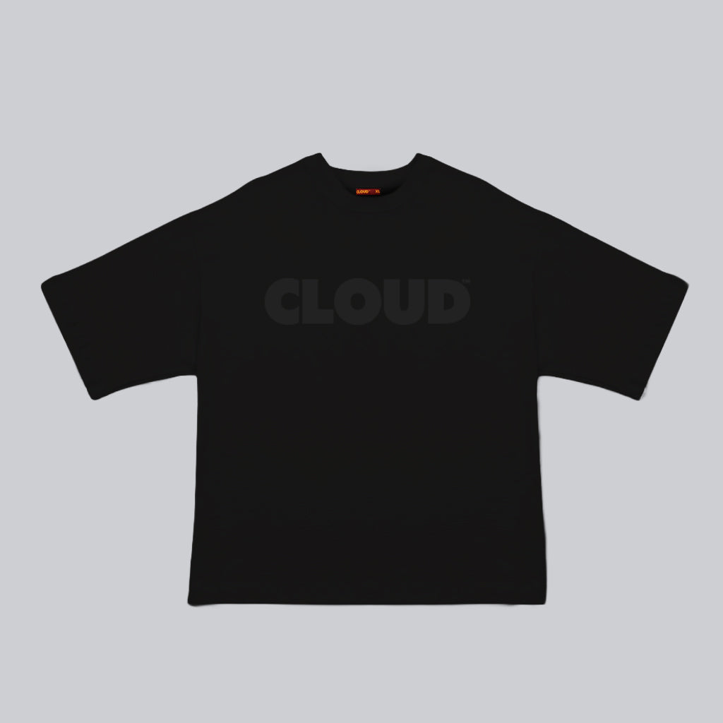 Camiseta BLOCK negro sobre negro