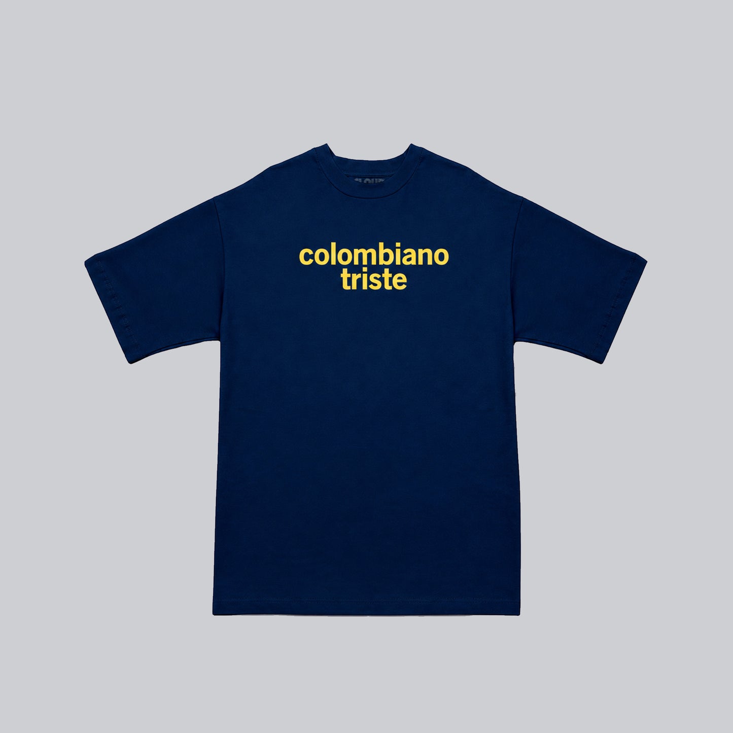 Camiseta colombiano triste navy