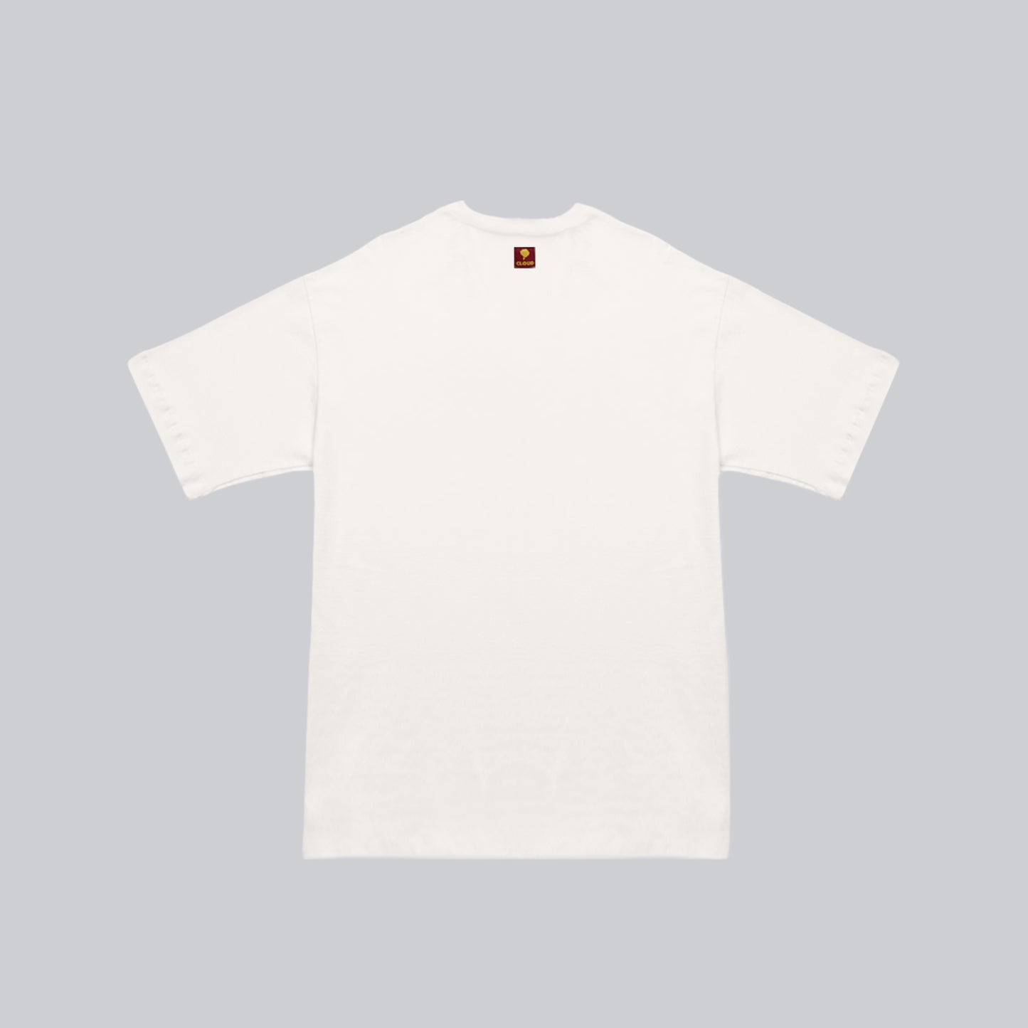 Camiseta colombiano triste blanco/rojo