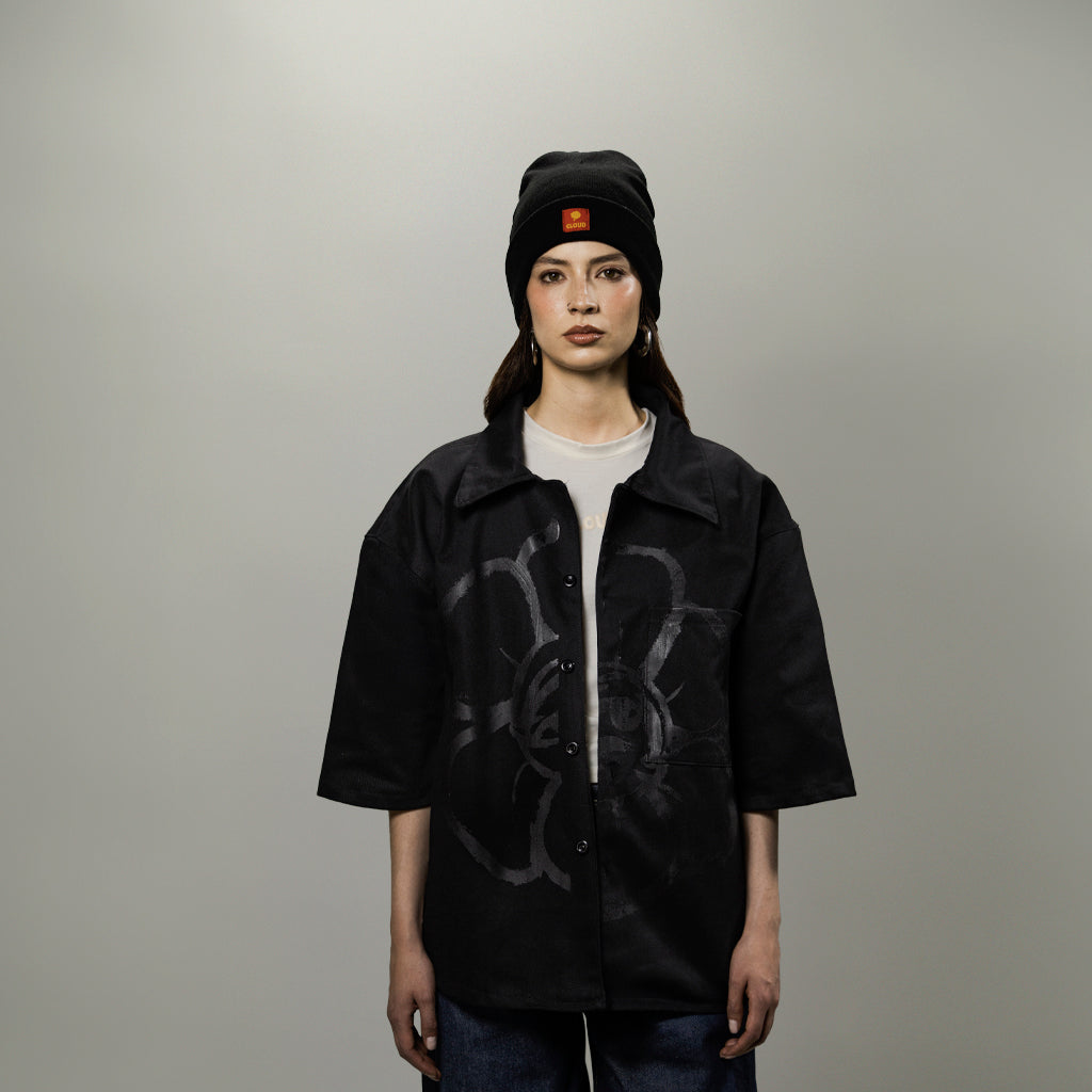 Camisa Mal de Ojo Negra