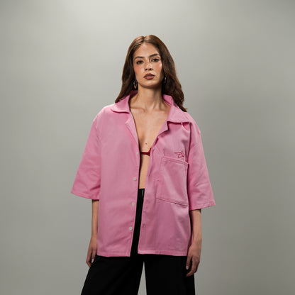 Camisa Autógrafo Rosada