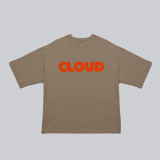 Camiseta BLOCK rojo sobre gris (Preventa)