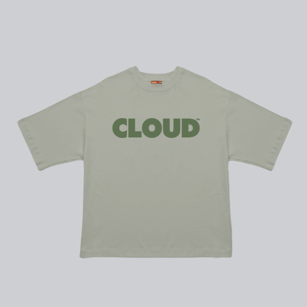 Camiseta BLOCK verde sobre verde