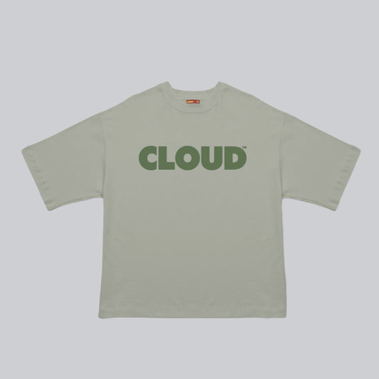 Camiseta BLOCK verde sobre verde