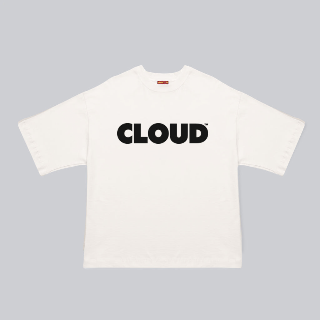 Camiseta BLOCK negro sobre blanco