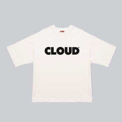 Camiseta BLOCK negro sobre blanco