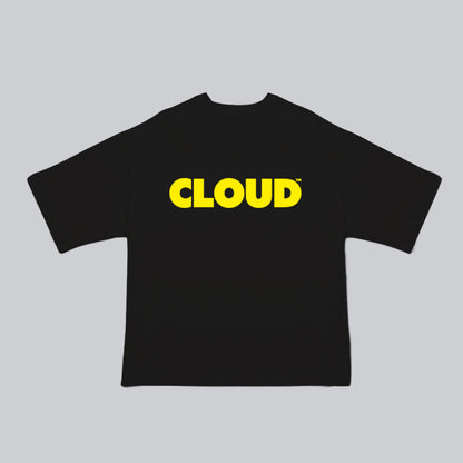 Camiseta BLOCK amarillo sobre negro (Preventa)