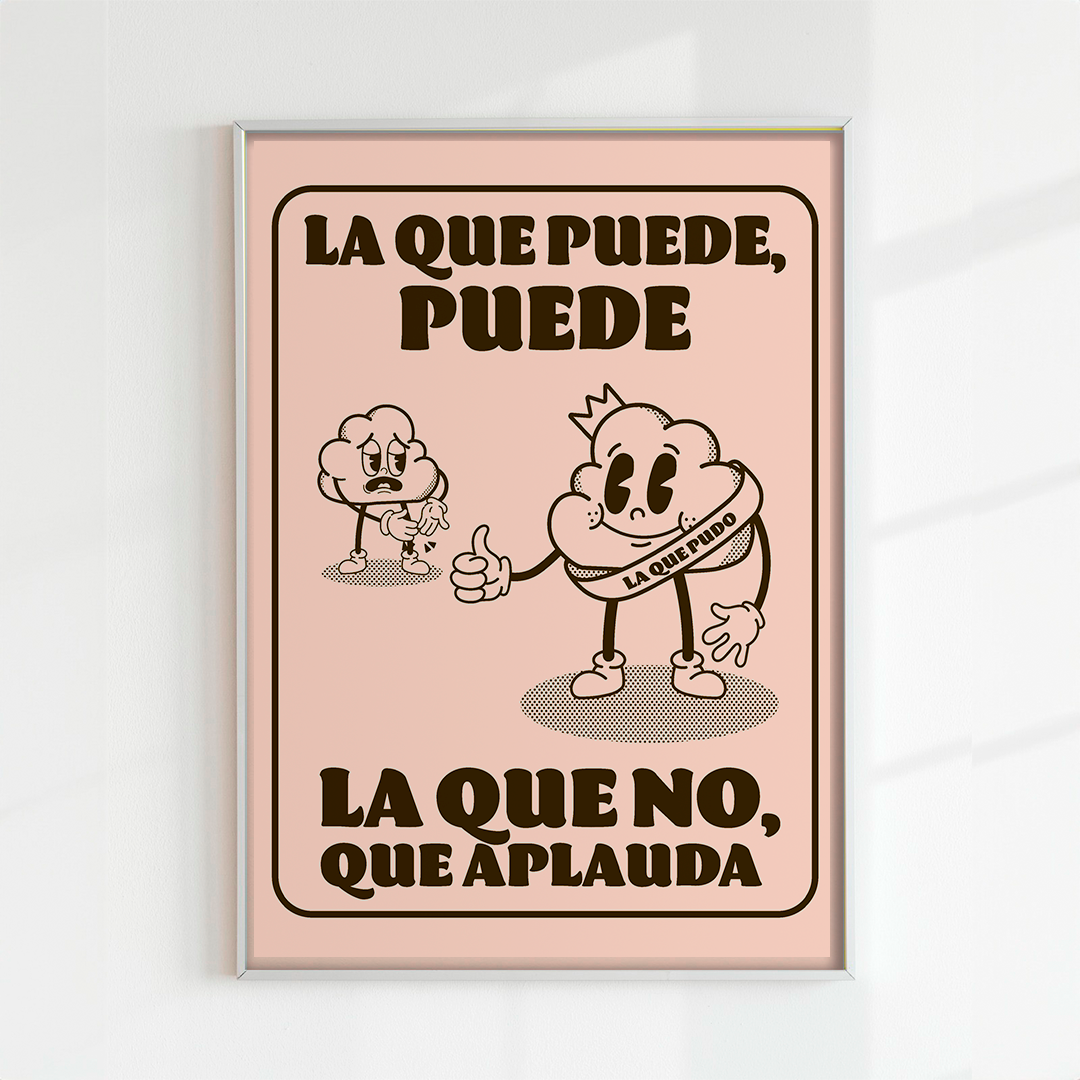 La que puede puede print