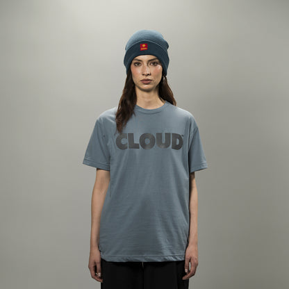 Camiseta BLOCK gris sobre gris regular fit