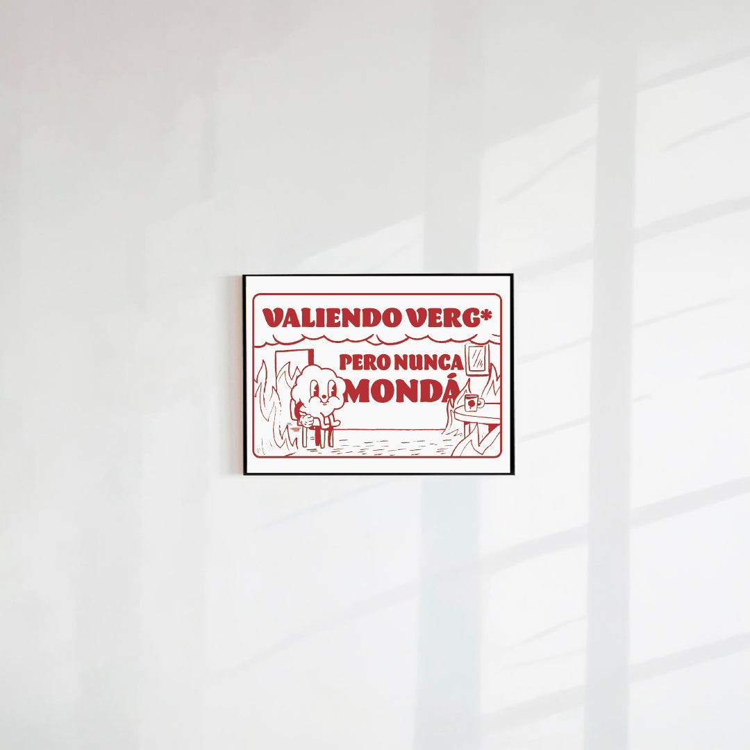 Postal Valiendo Verg* (Papel 75g)