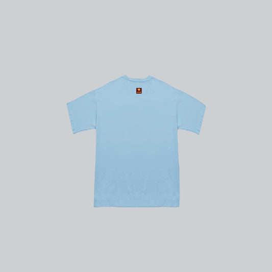 Baby tee colombiana triste azul bebe