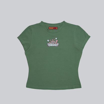 Baby tee verde